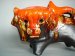 #0025 Large 1960s - 70s Eric Leaper Studio Pottery Bison **Sold** to UK