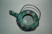 #0056  19th Century Chinese Cloisonne Enamel Tea Kettle **Sold**  to China - November 2010 售至中国 - 2010年11 月